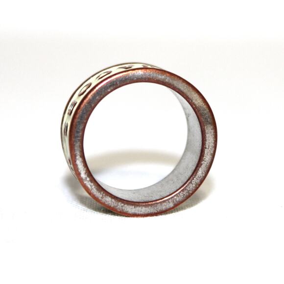 Marc Jacobs Logo Print Ring Size 6 - Picture 4 of 8